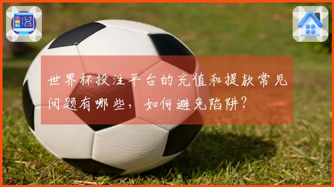 世界杯投注平台的充值和提款常见问题有哪些，如何避免陷阱？