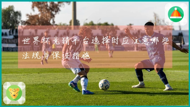 世界杯竞猜平台选择时应注意哪些法规与保证措施