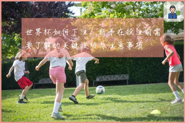 世界杯如何下注？新手在投注前需要了解的关键技巧与注意事项