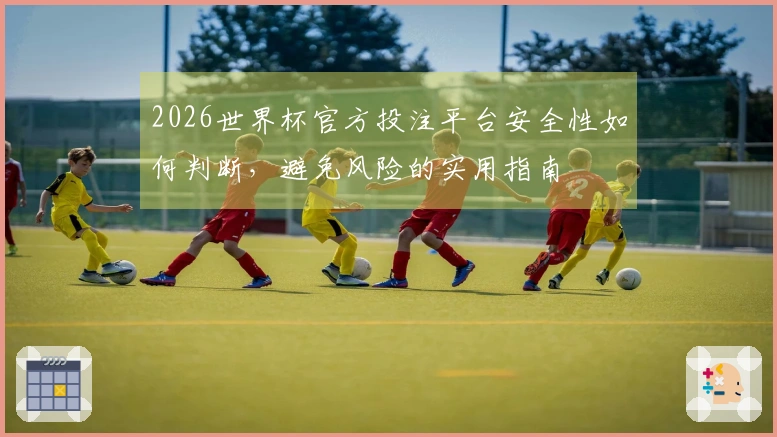 2026世界杯官方投注平台安全性如何判断，避免风险的实用指南