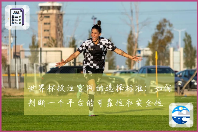 世界杯投注官网的选择标准：如何判断一个平台的可靠性和安全性